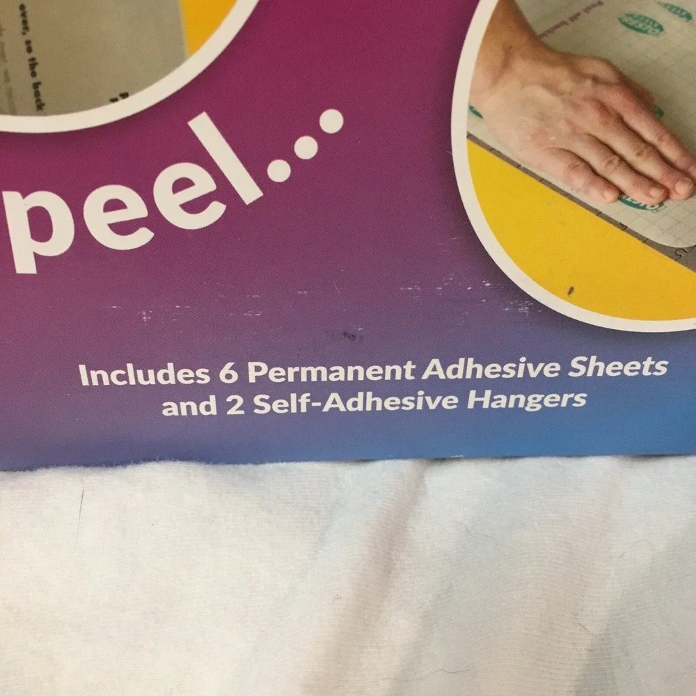 Puzzle Presto! Peel & Stick Puzzle Saver 6 Adhesive Sheets & 2 Adhesive Hangers